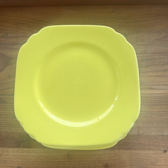 Vintage Syracuse China Salad Plates Set of 6 - Picture 3 of 5